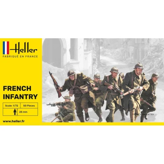 French Infantry, 1/72 - Heller 49602