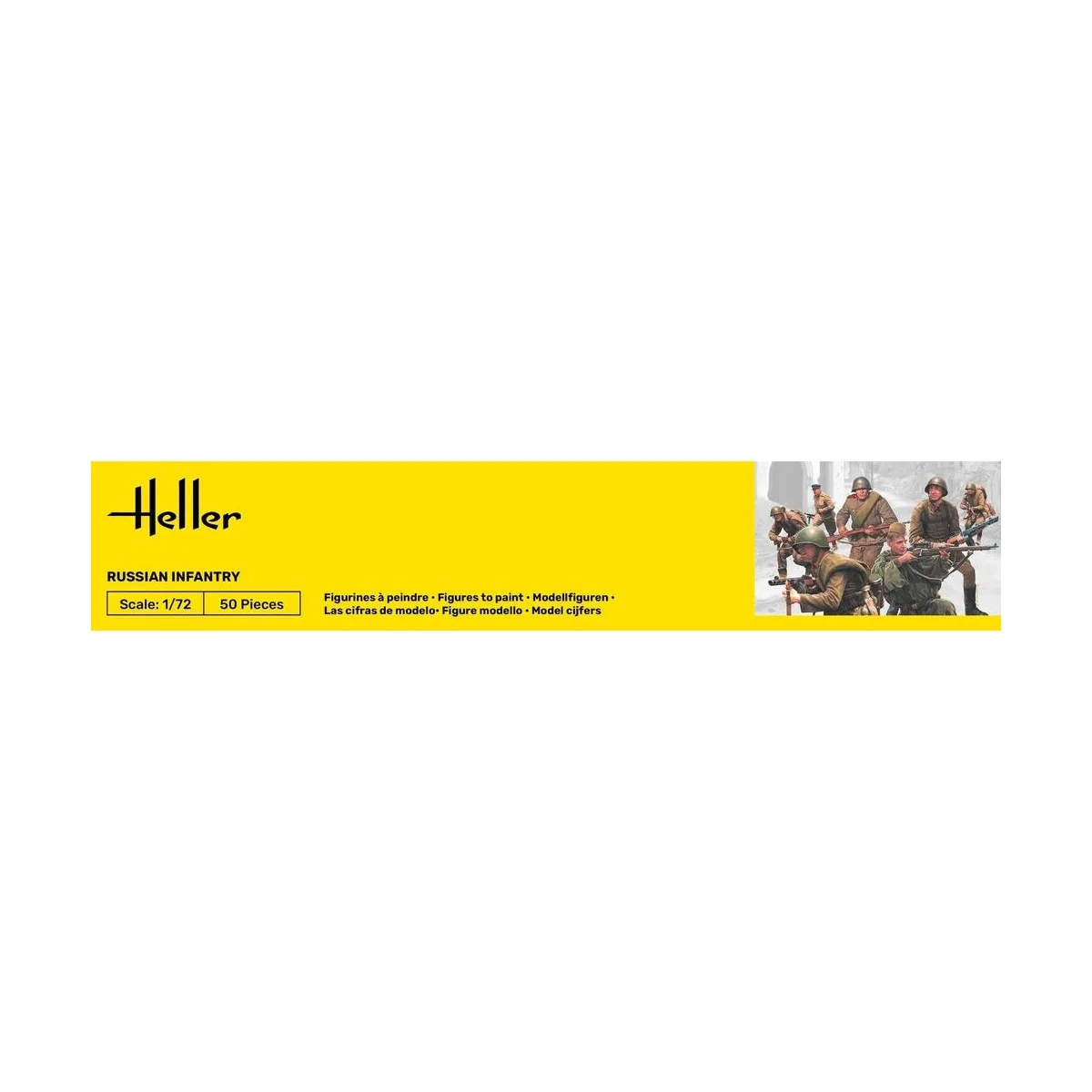 Russian Infantry, 1/72 - Heller 49603