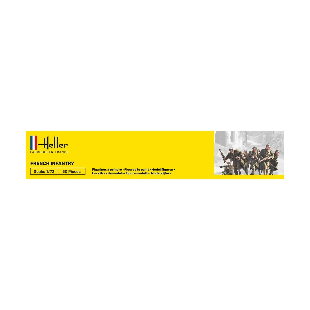 French Infantry, 1/72 - Heller 49602