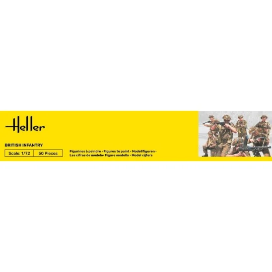 Infanterie Britannique, 1/72 - Heller 49604