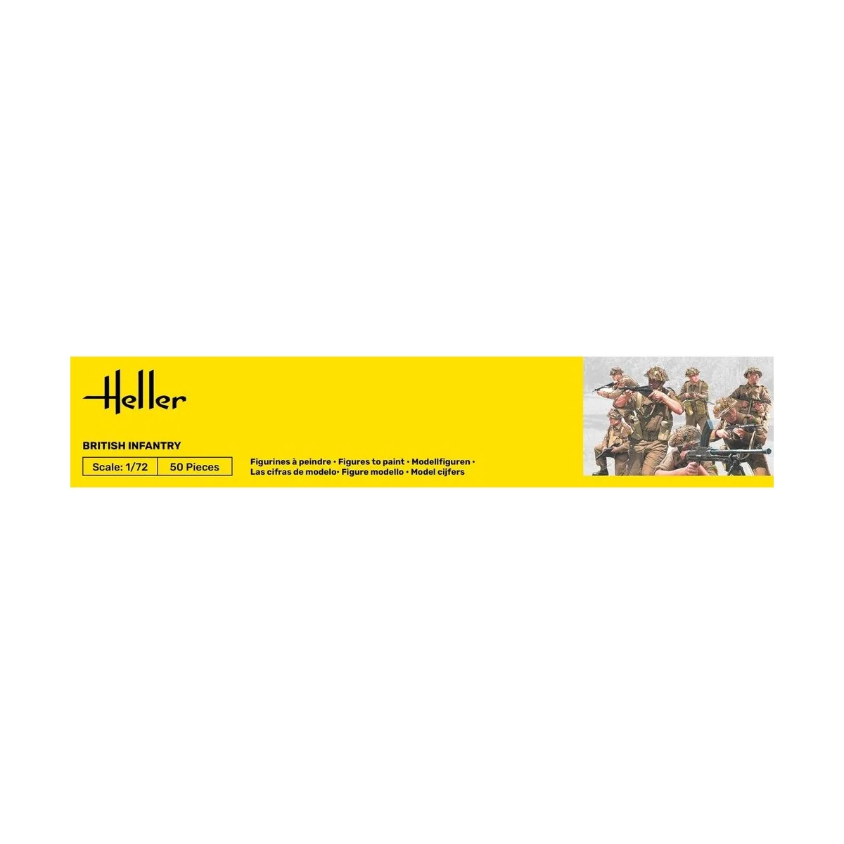 Infanterie Britannique, 1/72 - Heller 49604