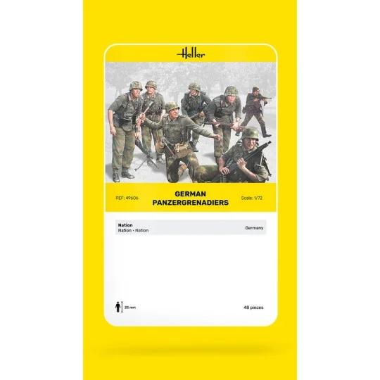 German Panzergrenadiers, 1/72 - Heller 49606