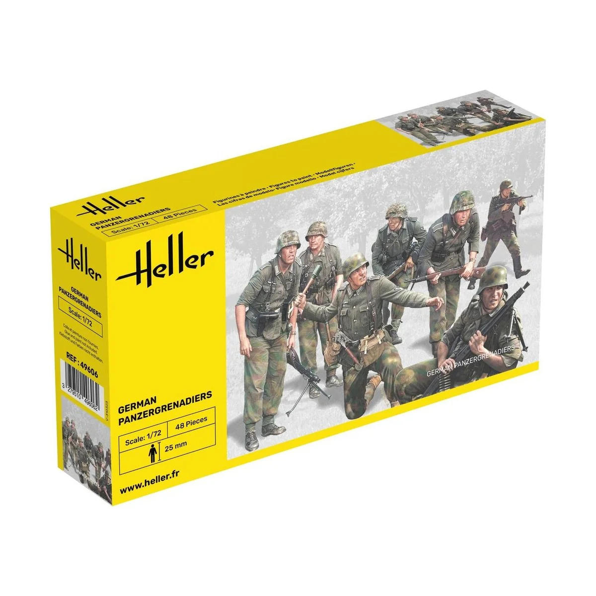 German Panzergrenadiers, 1/72 - Heller 49606