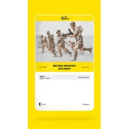 Britische Infanterie 8. Armee, 1/72 - Heller 49609 2