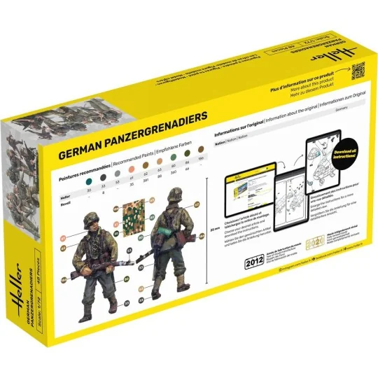 German Panzergrenadiers, 1/72 - Heller 49606