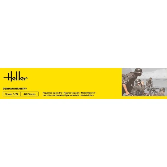 German Infantry, 1/72 - Heller 49605