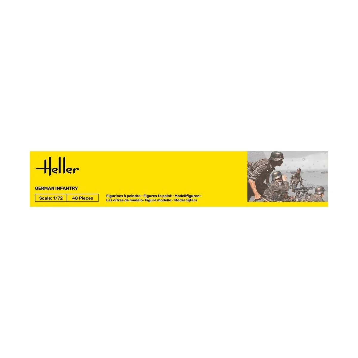 German Infantry, 1/72 - Heller 49605