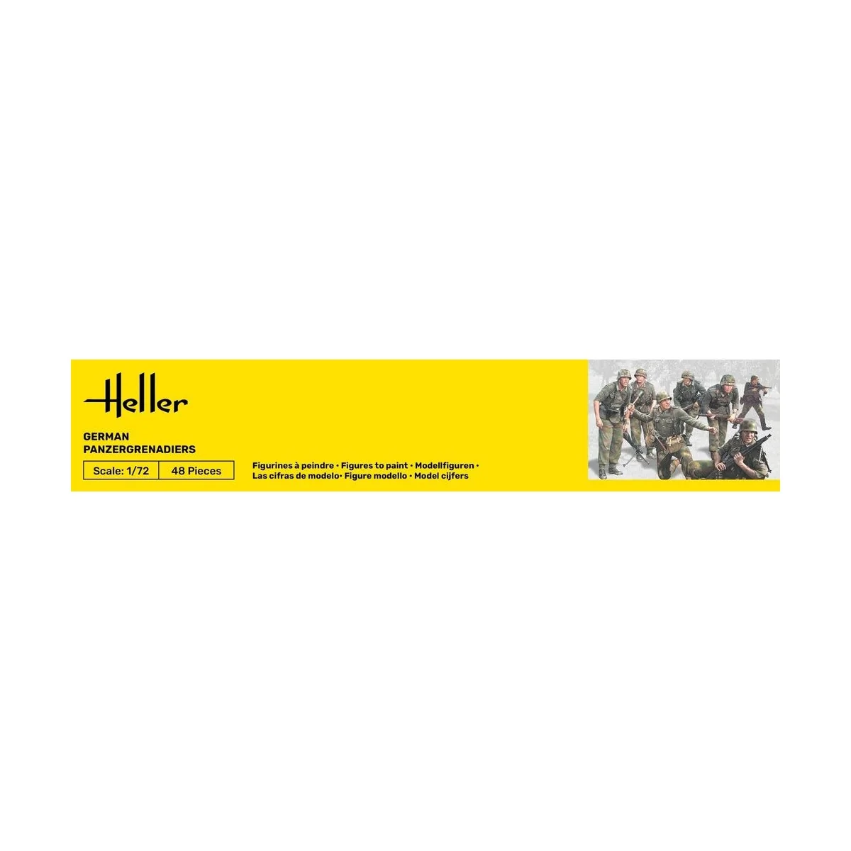 German Panzergrenadiers, 1/72 - Heller 49606