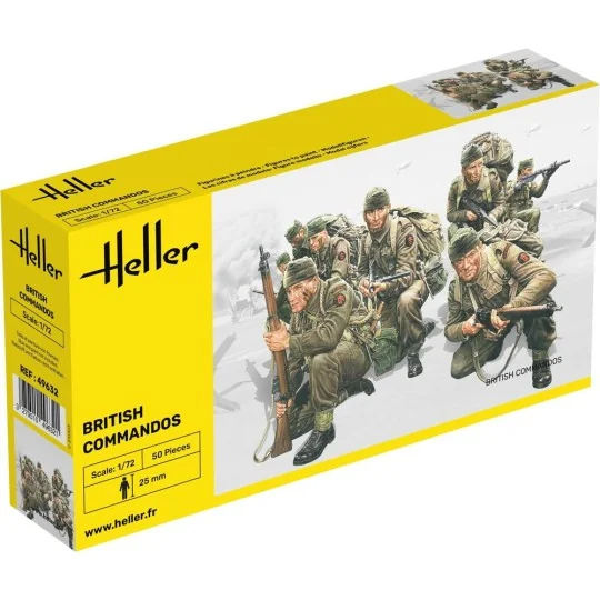 Britische Kommandotruppen, 1/72 - Heller 49632