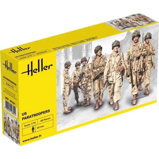 US Fallschirmjäger, 1/72 - Heller 49651