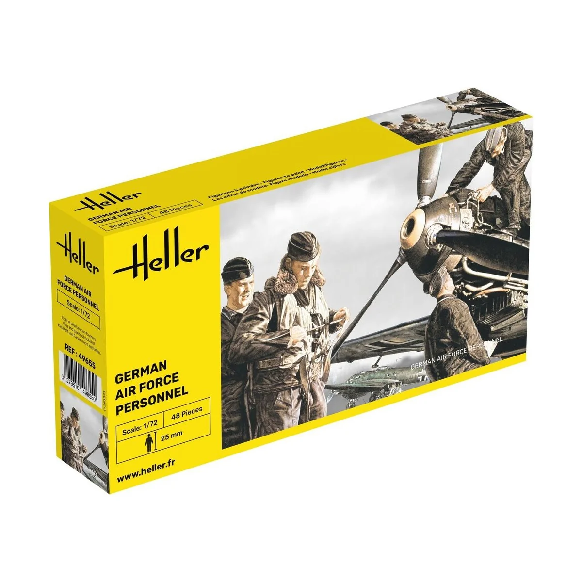 Deutsche Luftwaffe Personal, 1/72 - Heller 49655
