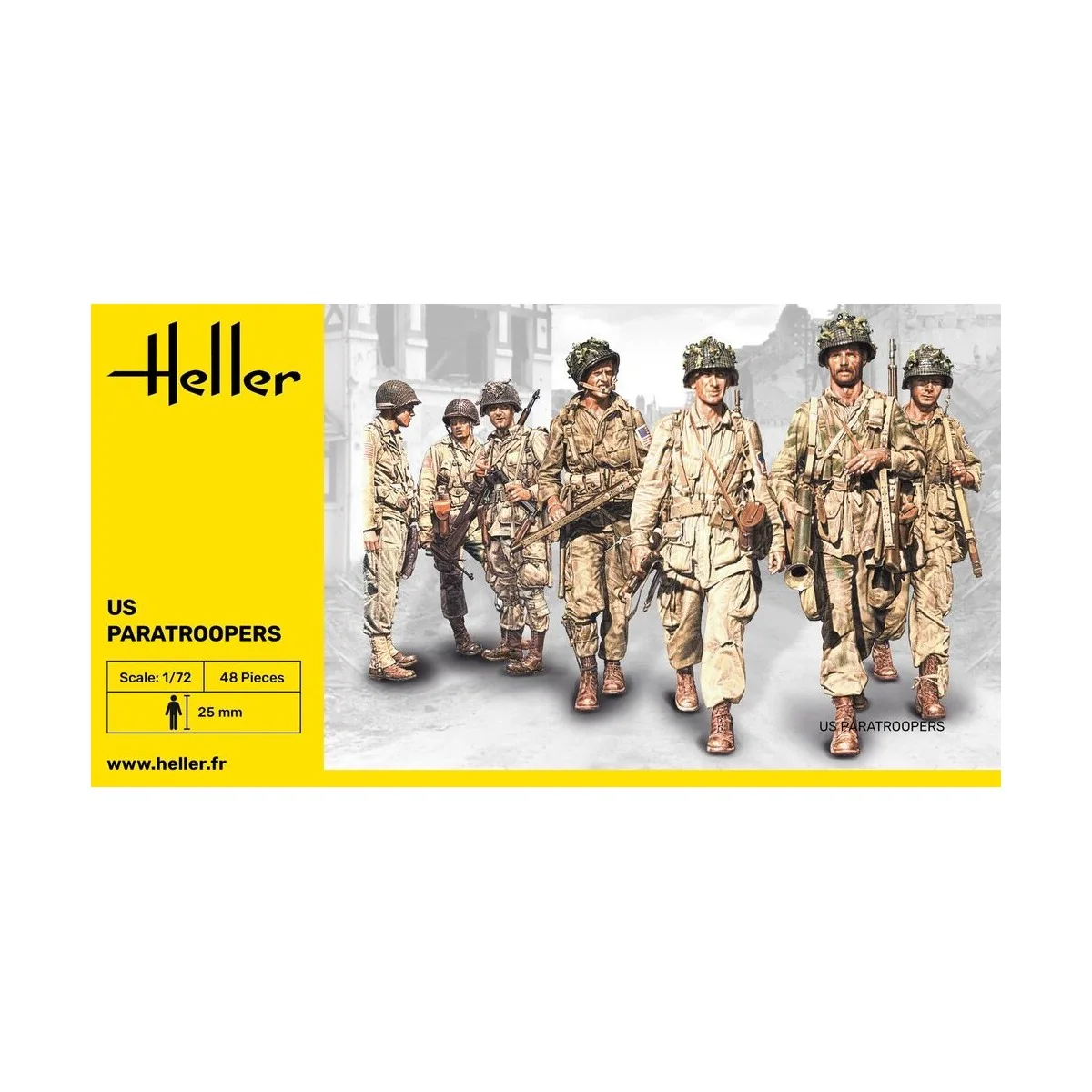 US Fallschirmjäger, 1/72 - Heller 49651