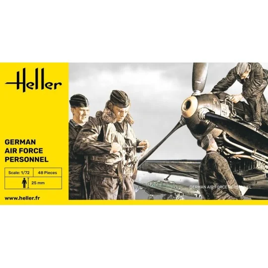 Deutsche Luftwaffe Personal, 1/72 - Heller 49655