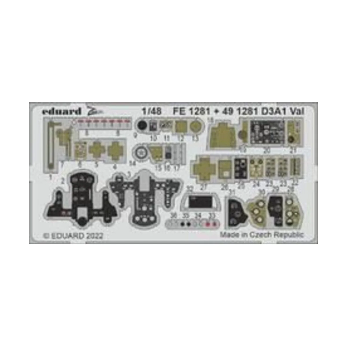 D3A1 Val, 1/48 - Eduard Accessories 491281
