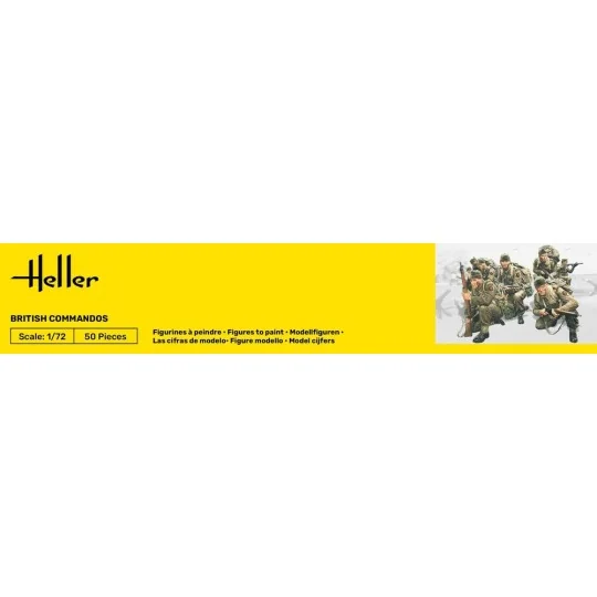 Britische Kommandotruppen, 1/72 - Heller 49632