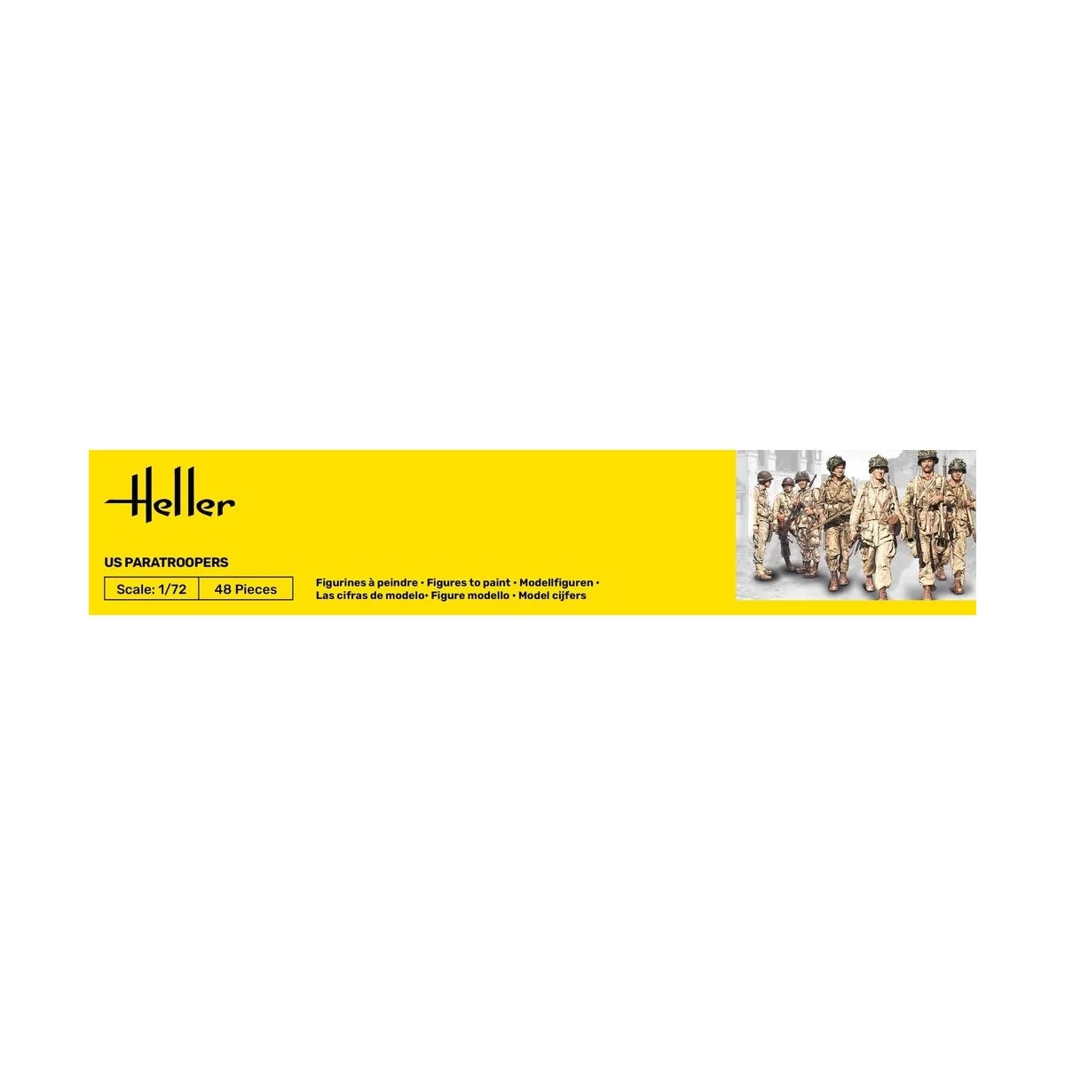 US Fallschirmjäger, 1/72 - Heller 49651