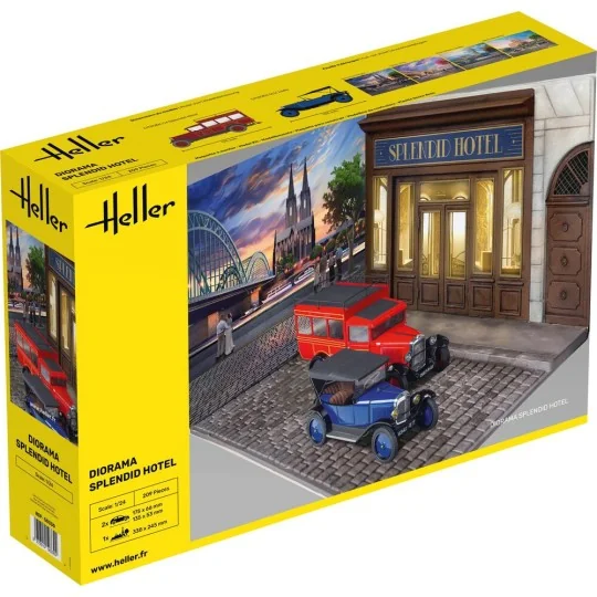 Diorama Splendid Hotel, 1/24 - Heller 50330