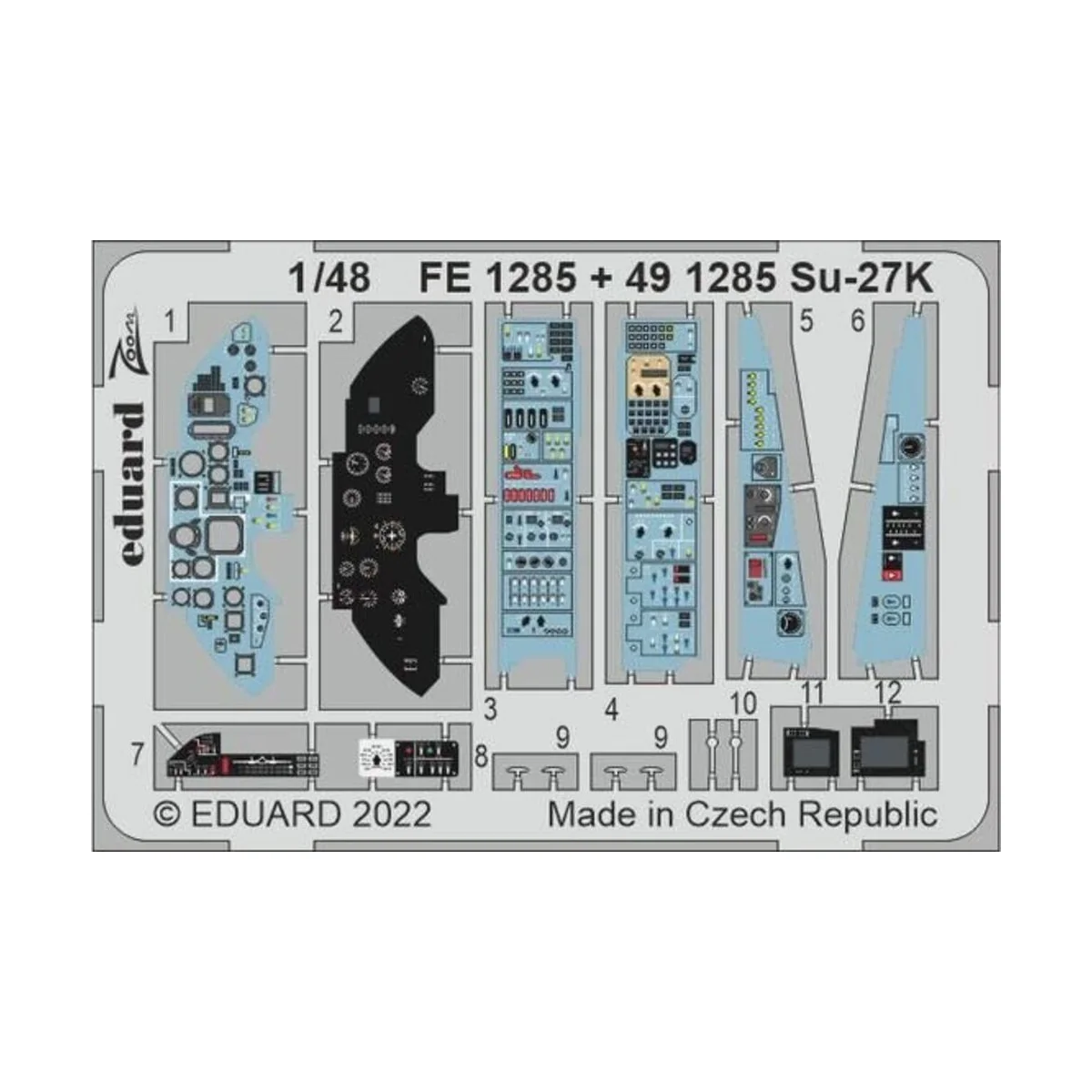 Su-27K, 1/48 - Eduard Accessories 491285