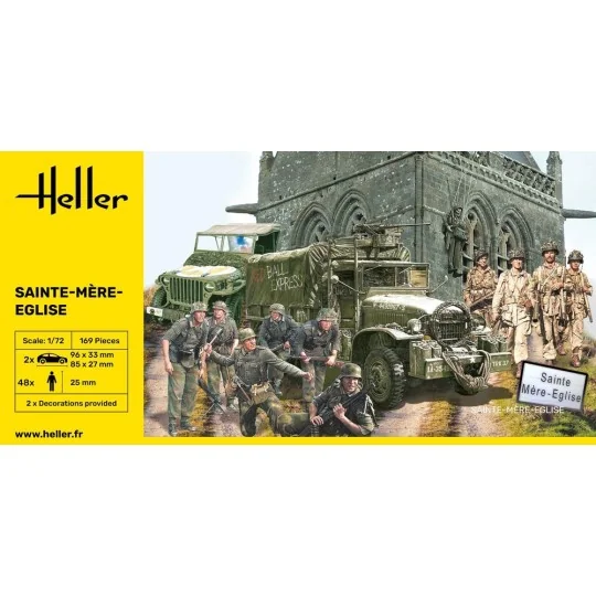 Sainte-Mère-Eglise, 1/72 - Heller 50327