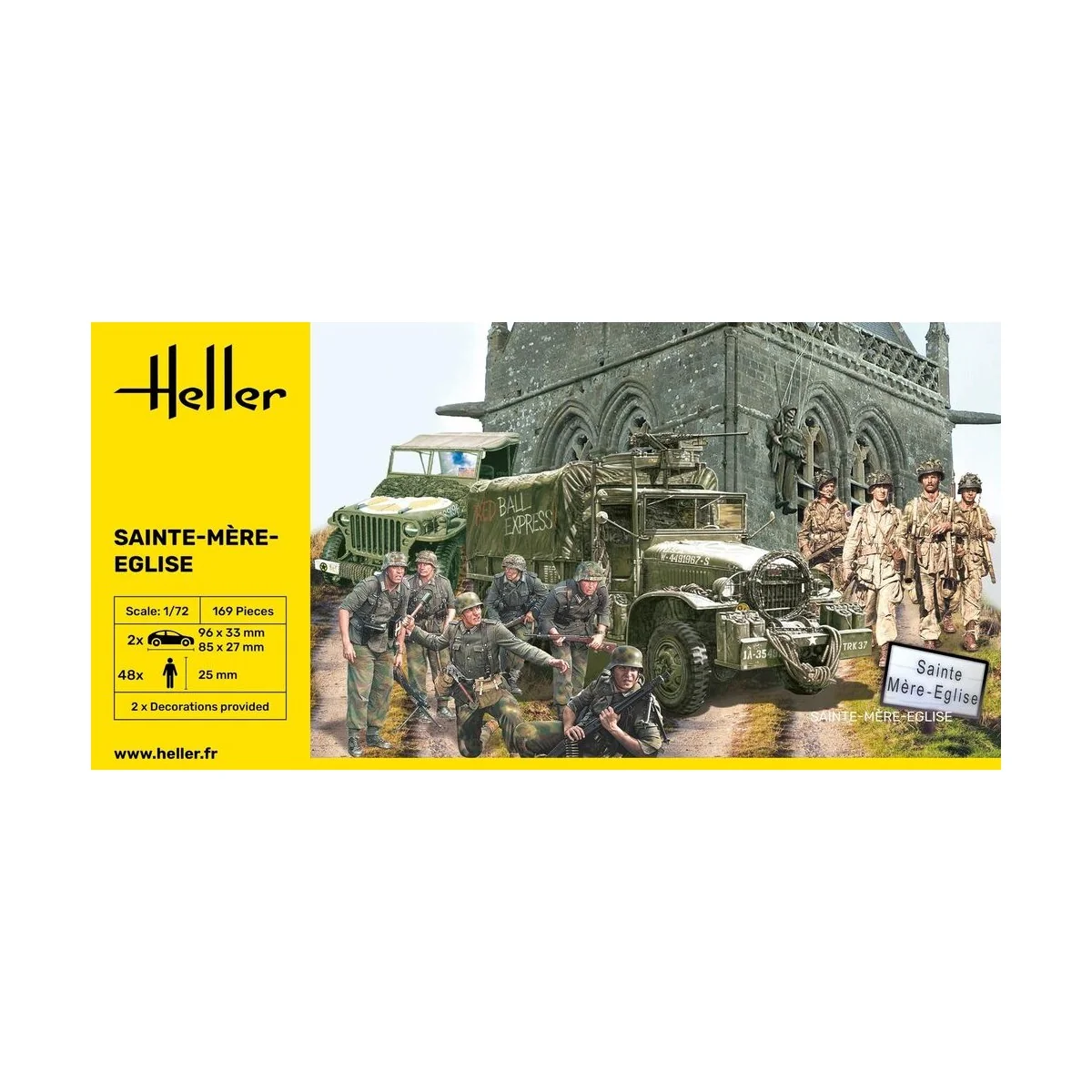 Sainte-Mère-Eglise, 1/72 - Heller 50327