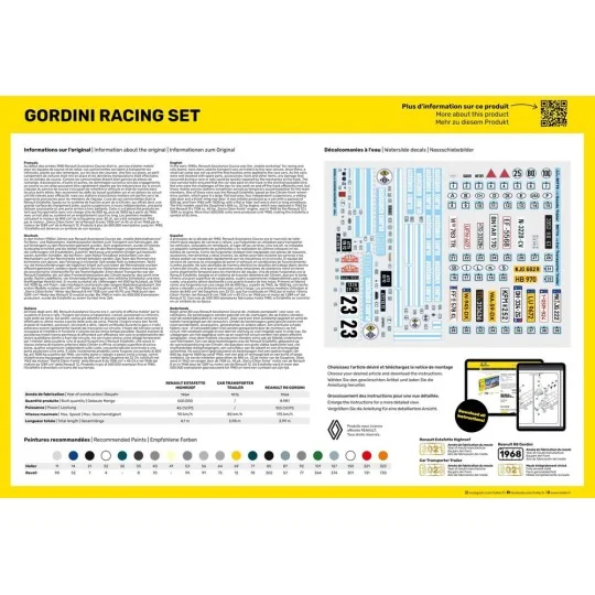 Gordini Racing Set, 1/24 - Heller 50328