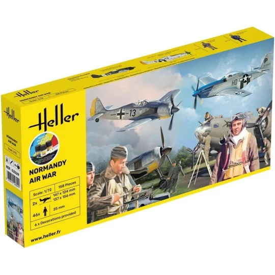 STARTER KIT Normandy Airwar, 1/72 - Heller 52329