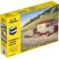 STARTER KIT Citroen HY + Goods Trailer, 1/24 - Heller 52331