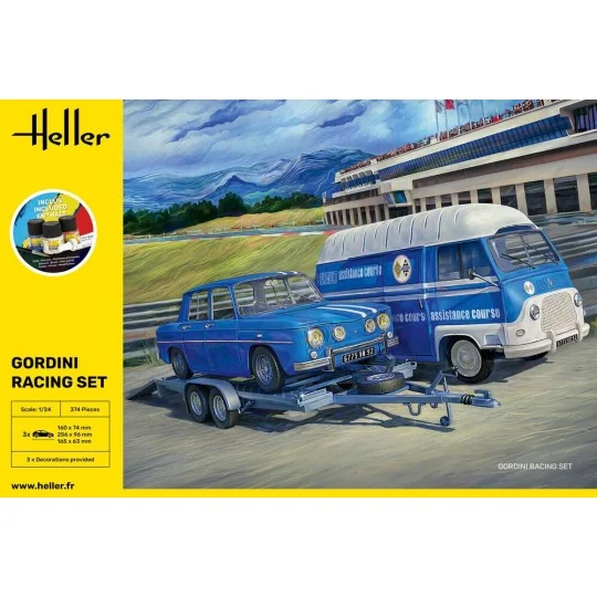 STARTER KIT Gordini Racing Set, 1/24 - Heller 52328