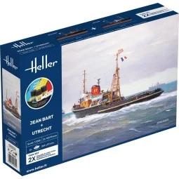 STARTER KIT Twin Set Jean Bart + Utrecht, 1/200 - Heller 55602 2