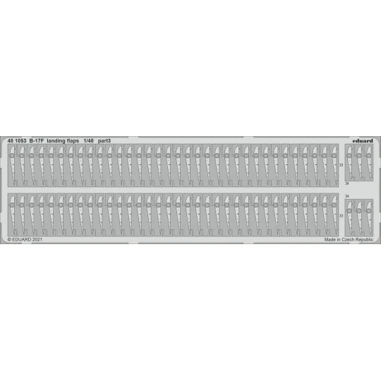 B-17F landing flaps 1/48 for HKM, 1/48 - Eduard Accessories 481053