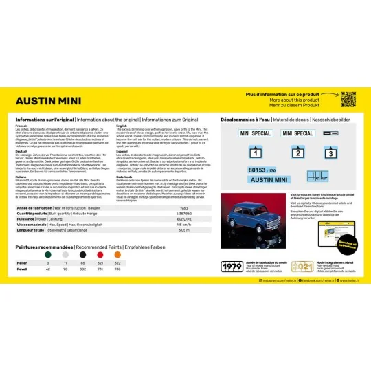 STARTER KIT Mini, 1/43 - Heller 56153