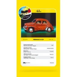 STARTER KIT Renault 4 CV, 1/43 - Heller 56174 2