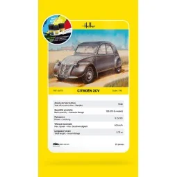 STARTER KIT Citroen 2 CV, 1/43 - Heller 56175 2