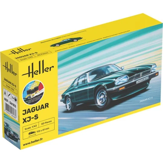 STARTER KIT Jaguar XJ-S, 1/43 - Heller 56183