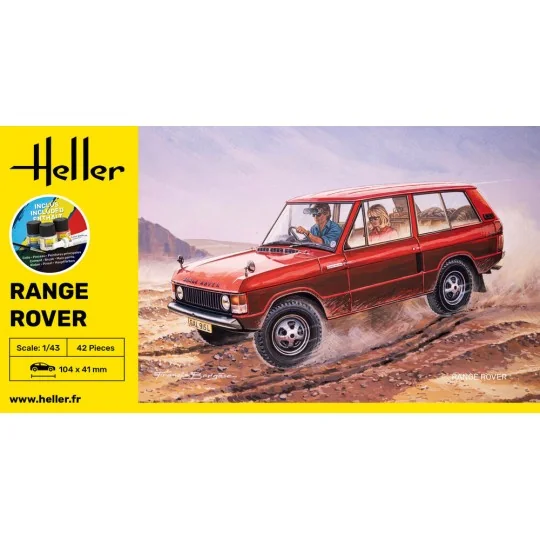 STARTER KIT Range Rover, 1/43 - Heller 56181
