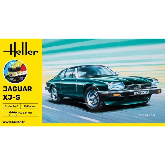 STARTER KIT Jaguar XJ-S, 1/43 - Heller 56183
