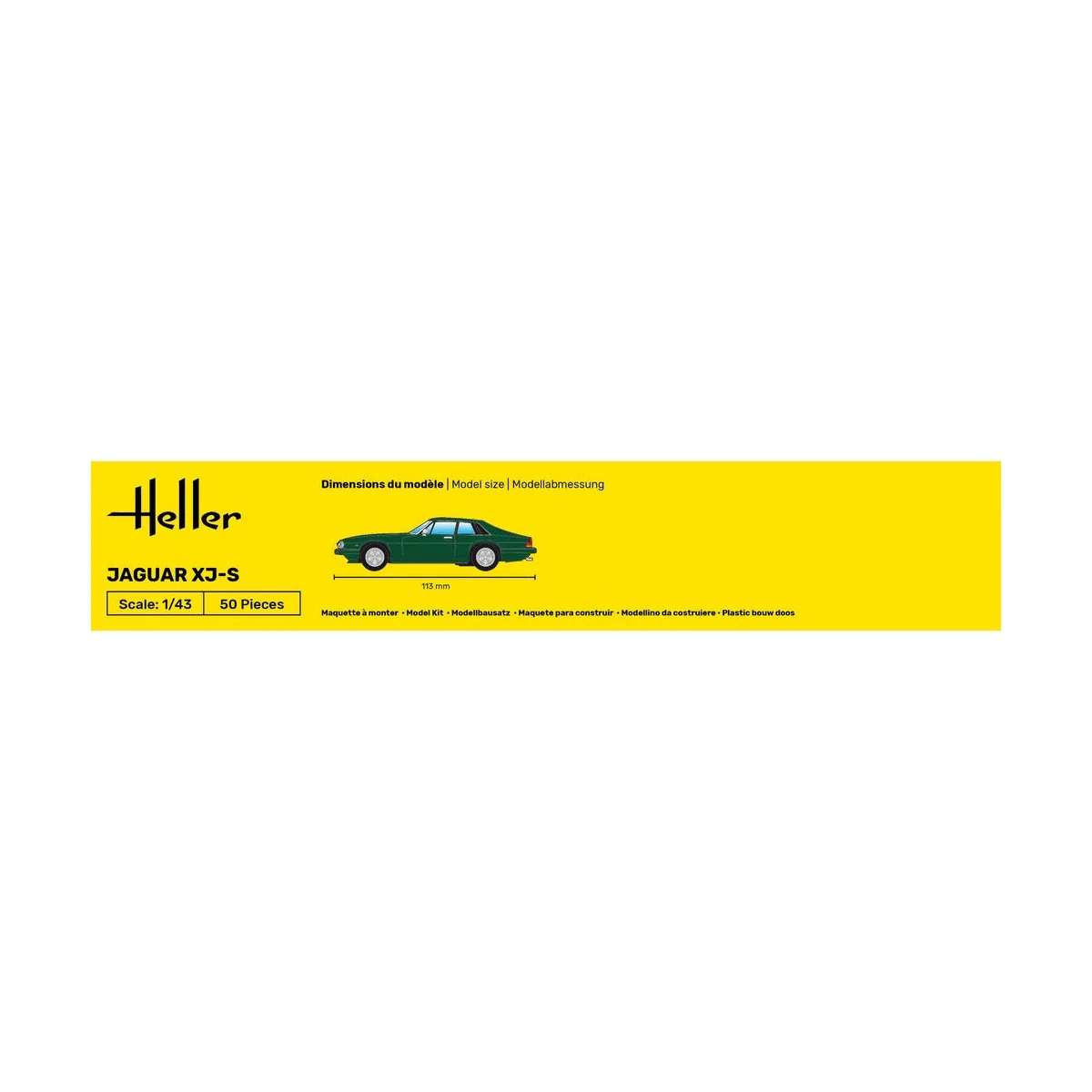 STARTER KIT Jaguar XJ-S, 1/43 - Heller 56183