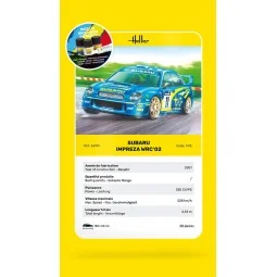 STARTER KIT Impreza WRC'02, 1/43 - Heller 56199 2