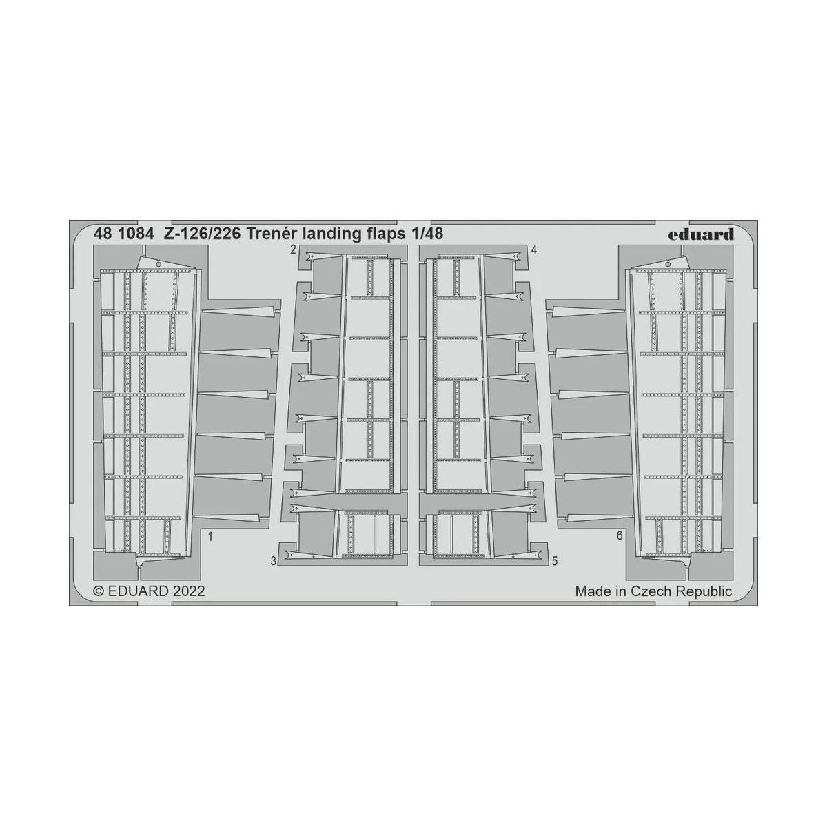 Z-126/226 Trener landing flaps for EDUARD - Eduard Accessories 481084