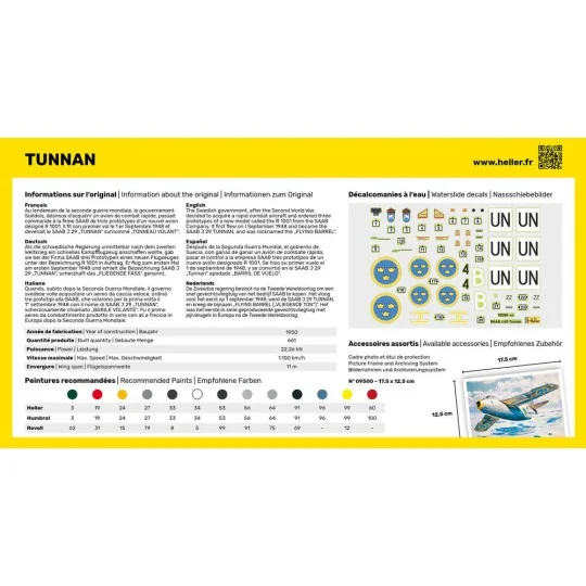 STARTER KIT Tunnan, 1/72 - Heller 56260