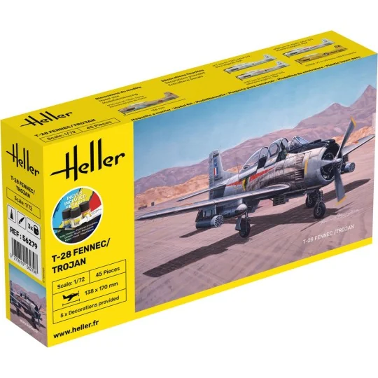 STARTER KIT T-28 Fennec / Trojan, 1/72 - Heller 56279