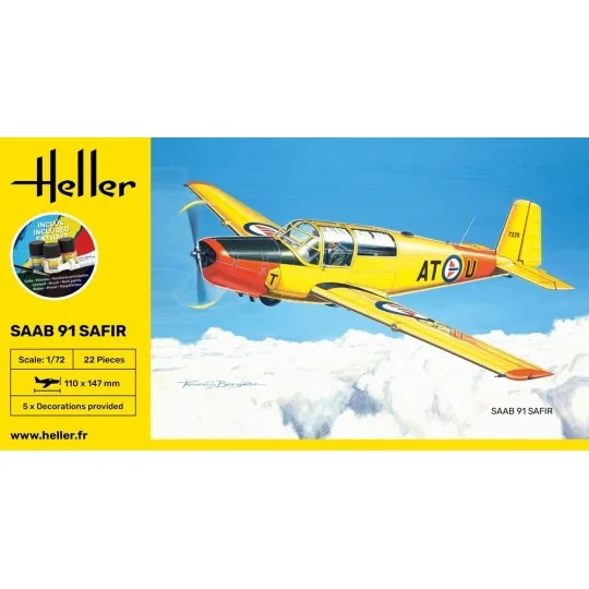 STARTER KIT SAFIR 91, 1/72 - Heller 56287