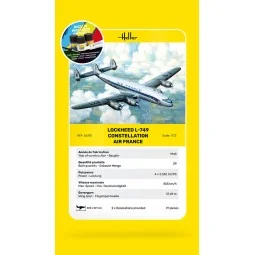 STARTER KIT L-749 Constellation A.F., 1/72 - Heller 56310 2
