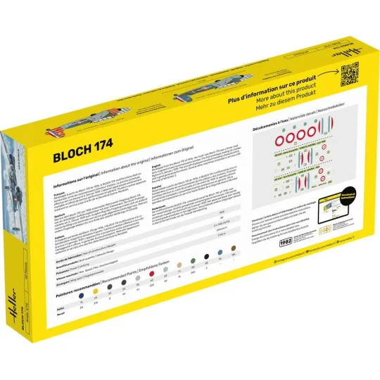 STARTER KIT Bloch 174, 1/72 - Heller 56312