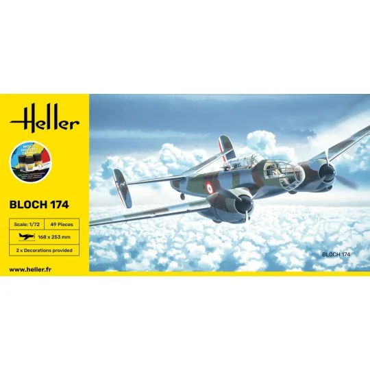 STARTER KIT Bloch 174, 1/72 - Heller 56312