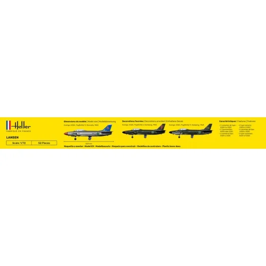 STARTER KIT Lansen, 1/72 - Heller 56343
