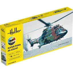 STARTER KIT Super Puma AS 332 M1, 1/72 - Heller 56367