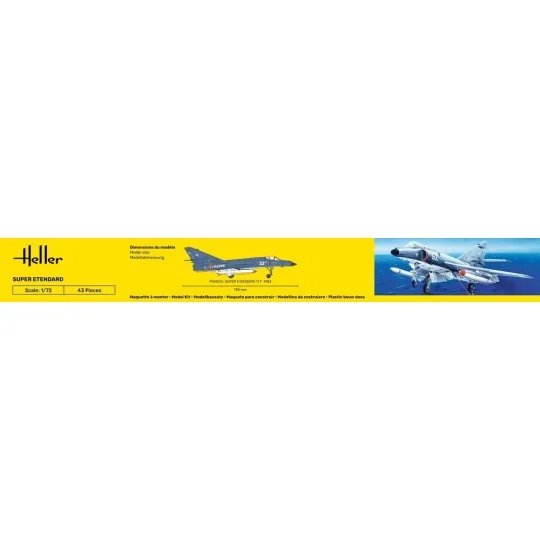 STARTER KIT Super Etendard, 1/72 - Heller 56360