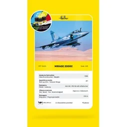STARTER KIT Mirage 2000 C, 1/48 - Heller 56426 2