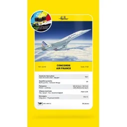 STARTER KIT Concorde AF, 1/125 - Heller 56445 2